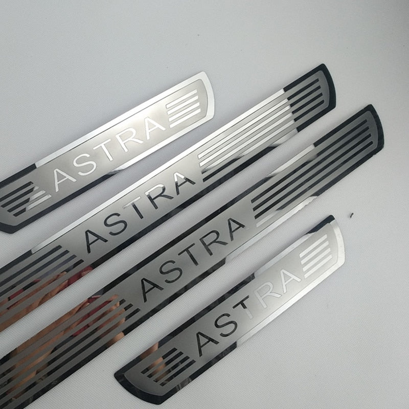 Vauxhall Astra | Door Sill Scuff Plate Trim Stainless