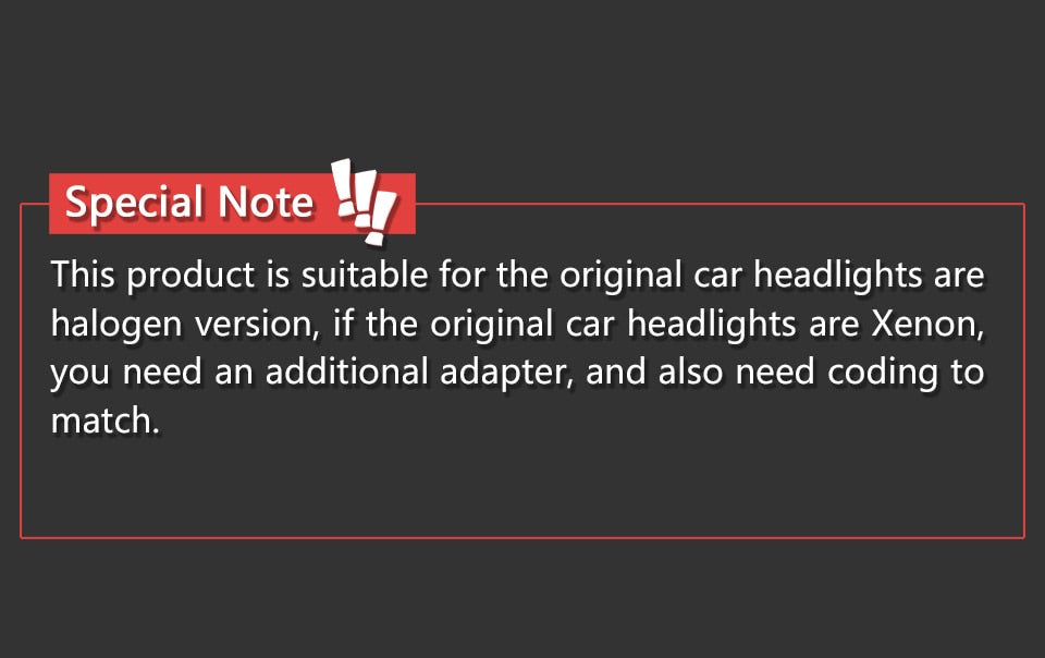 Volkswagen Golf |  7 LED Headlight Conversion Dynamic Signal