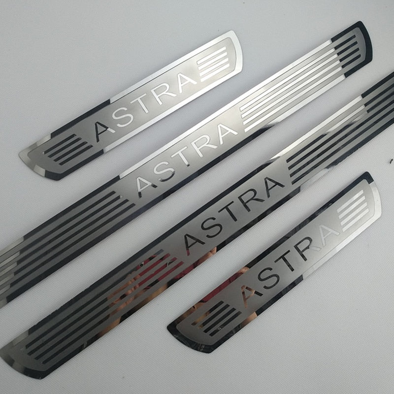 Vauxhall Astra | Door Sill Scuff Plate Trim Stainless