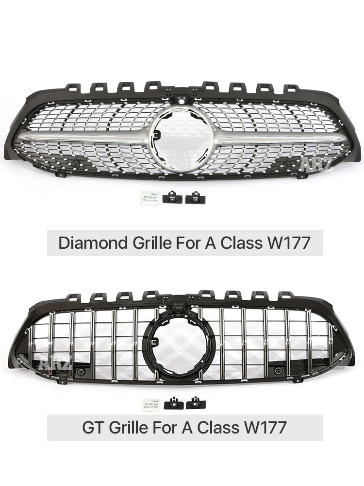 Mercedes Benz | Front Bumper Diamond Panamericana GTR Grille