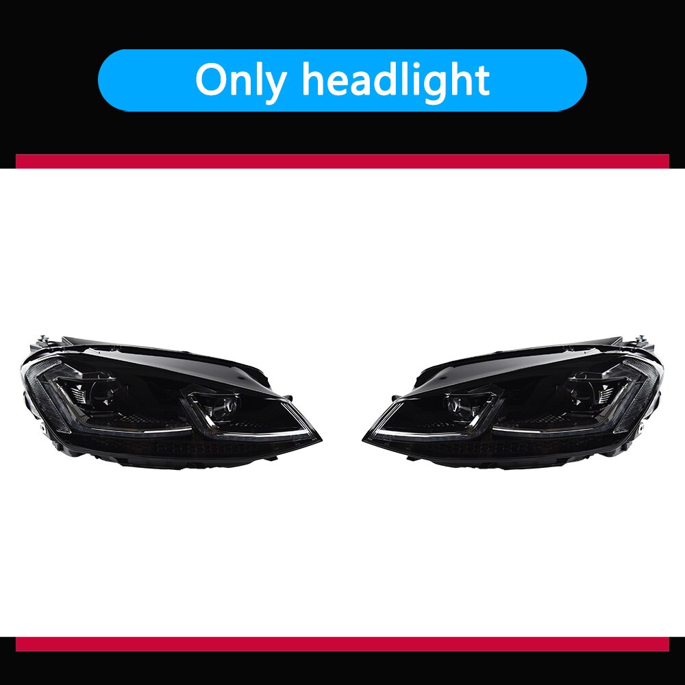 Volkswagen Golf |  7 LED Headlight Conversion Dynamic Signal