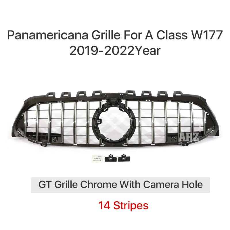 Mercedes Benz | Front Bumper Diamond Panamericana GTR Grille